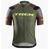 2022 New Men trek jersey Summer road bike shirt leisure tops Racing Cycling Jersey S smėlis