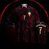 2026 Cristiano Ronaldo #7 The Siu Portugalijos Pasaulio taurės futbolo marškinėliai Vyriški Moteriški Kvėpuojantys Greitai džiūstantys Y2k Gerbėjų apvalia kaklo iškirpte T-shirt 4XL