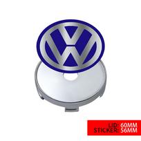4 vnt. 60/63/68 mm automobilio ratlankio centrinio dangtelio lipdukas emblema lipdukas dekoras Volkswagen VW R GTI EGolf 5 7 Caddy Passat b6 Tiguan Polo
