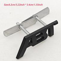 3D Metal Logo ABT Emblem Car Trunk Front Grille WJEK6 Badge For T6 S5 RS7 C8 Q8 RS6 SQ5 Q5 Q7 RS4 A3 8V A6 ABT Sticker Accessories gray