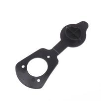 1/2/4 vnt. įleidžiamas žvejybos valties meškeryčio lizdas PVC meškeryčio laikiklio dangtelio tarpinė Kajoako valties kanojos įrangos atrama Priedai 1Pcs black