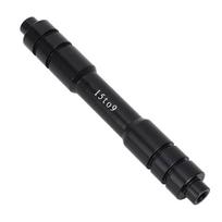 Dviračio rato šakės ašis 15 mm iki 9 mm priekinė kiauryminė ašis greito atlaisvinimo stebulės iešmo adapteris konversijai black