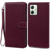 Skirta Motorola G54 Power Edition dėklas Piniginė Atverčiamas Odinis Dangtelis Skirta Moto G54 5G dėklui Silikoninis Dangtelis Skirta Motorola G54 Dėklas Fundas G54 5G (G54 Power)