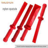 Padangų klijų bloko pašalinimo įrankis ir plastikinis laužtuvas Small Nylon Scraper 23.5mm red