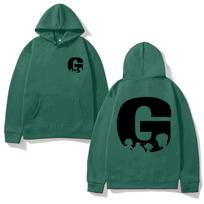 Big G Hoodies 2025 Nauji Gorillaz Tokie Patys Kaip Oficialioje Svetainėje Drabužiai Grafinis Spausdinimas Unisex Palaidinės Aukštos Kokybės XL black