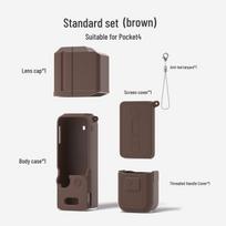 DJI Osmo Pocket 3 Silicone Body and Screen Protective Case gray