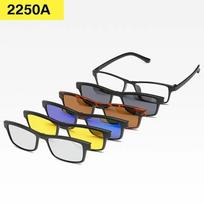 1/6 1 magnetiniai prisegami akiniai nuo saulės vyrams, moterims, optinis rėmelis, saulės akiniai, individualus dizainas polarized black