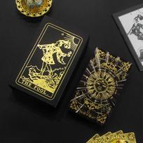 Witekin auksu dengtos Tarot kortos: Pilnas rinkinys pradedantiesiems su analize