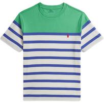 Polo Ralph Lauren Cotton Knit Striped T-Shirt Kids tops CWPOTSHY8021280-300 L blue