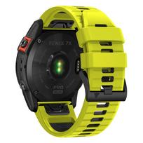 26mm 22mm Nailoninis laikrodžio dirželis, skirtas Garmin Enduro 3 Kilpos juosta Forerunner 970 965 955/Fenix 8 E 7X 6X 3/Epix Gen 2 Quickfit Apyrankė 1pcs QuickFit 22mm yellow