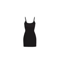 Sweet and Spicy Slimming Camisole Dress with A-line Skirt & Retro Denim Jacket for Women S white