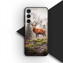 Dėklas Samsung Galaxy A35 A36 A55 A26 A05 A06 A14 A50 A51 A53 A54 A12 A13 A23 Dėklas Telefonui Miško Elnias Medžioklė Patinas Galaxy A06