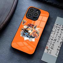 Prime Crash Bandicoot Phone Case For IPhone 13 Pro Max 14 16 Plus 12 Mini 11 15 X XR XS 8 7 Plus SE Tempered Glass Back Cover iPhone 16 ProMax orange