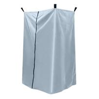Didelė 182x76x68cm Lauko privatumo palapinė Nešiojama persirengimo kabina Valtims Privatumo prieglauda Valtims Stovyklavimui Greitai džiūstanti pilka spalva