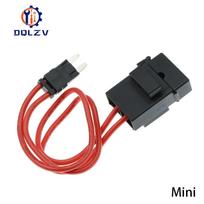 Car Modification ACC Fuse Box To Take Electrical 16WAG 32V 25A 28CM Mini Standard Fuse Power Socket Lossless Fuse Tap Holder No Fuse black