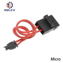 Car Modification ACC Fuse Box To Take Electrical 16WAG 32V 25A 28CM Mini Standard Fuse Power Socket Lossless Fuse Tap Holder No Fuse