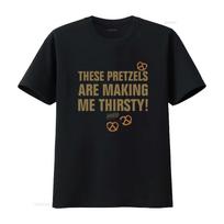 Funny Seinfeld T Shirt These Pretzels Are Making Me Thirsty Design Comfortable Cotton for Fans vintage Washed Stretched Unisex 3XL įvairiaspalvis