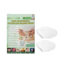 Nano Microneedle Metabolism Balance Patch Weight Management Blood Sugar Support Energy Regulation and Immune Wellness 7 Pieces One Size žalia