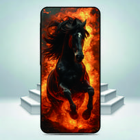 Wild Horse Gift Phone Case For TCL K70 4G Painted Pattern Back Cover For TCL K70 Power Soft Silicone Fundas Customized Photo TCL K70 4G beige