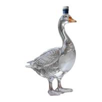 3D Gyvūno viskio grafinas, 350 ml dekoratyvus viskio butelis, stiklinis paukščio likerio butelis, meniškas grafinas vynui, viskiui, stipriems gėrimams, namų baro dekoras A gray