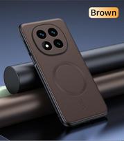 For Redmi Note 14 Pro Plus Case Magnetic Leather Shield Cover High Quality Anti-Fingerprint Non-Slip PC+TPU Redmi Note 14 Pro+ ruda
