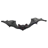 Halloween Bat Pendant PU Hanging Ornament for Costume & Party Decor One Size juoda