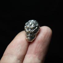 Tibetan Fire Dragon Pixiu Buddha Vajra Bodhi Bracelet Medium gray