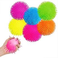 6 Pcs Puffer Ball, Spiky Sensory Balls Bulk Bouncy Sensory Stress Relief Toy for Fun Fidget Anxiety Game Classroom Prizes Party Favors(17cm)