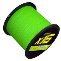 Original 500-Meter High-End Silk 16-Braided PE Main Line Strong Horse Black Special Sea Fishing Long-Distance Anchor Fish Line (Light green,6.0&300m) šviesiai žalios spalvos