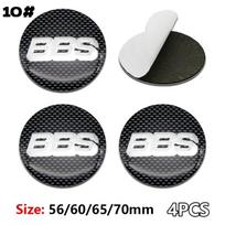 4 vnt. BBS emblema Automobilio ratų centriniai dangteliai Lipdukai Automobilio atsarginės dalys 10#-56mm