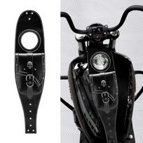 Odinis kuro bako priekinis dangtelis, apsauga, skydelis, paminkštinimas, piniginė, maišelis Softail motociklui, priekinis aksesuaras