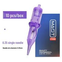 MAST Ammeter All-in-One Tattoo Machine for Eyebrows, European Lips, and Brows with Granular Mist Disposable Needle purple