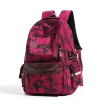 Schoolbag Korean version ins tooling new trendy air cushion backpack men's large-capacity junior and high school student schoolbag burden reduction pink