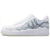 Nike Air Force 1 Low Skeleton Helovinas 2018 BQ7541-100 38 gray