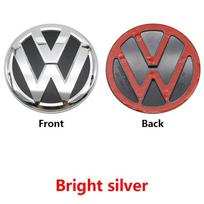 For Volkswagen Touareg 2011-2015 Rear Emblem Trunk Badge Logo Rear Tailgate Decal Sticker Compatible with VW Touareg II Facelift Hp9 gray