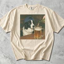 Juokingi Borderkolis Geriantis Alų Marškinėliai Kvailas Sarkastiškas Borderkolis Naujovė Memas Grafinis T-shirt Juokinga Šuns Dovana Unisex Unisex Marškinėliai S gray