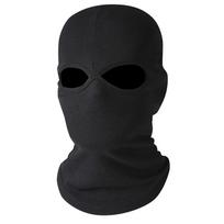 Windproof Full Face Cover Winter Neck Warmer Helmet Hat for Motorcycle Cycle Skiing Ice Fishing Camping black