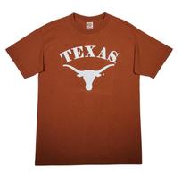 Texas Longhorns Retro Marškinėliai Vidutinio dydžio Oranžiniai NCAA Kolegijos Sportiniai Drabužiai Unisex Marškinėlis 120 brown