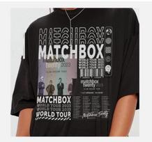Matchbox Twenty Music ShirtVintage Matchbox 20 Summer Tour Shirt Unisex T-Shirt L gray