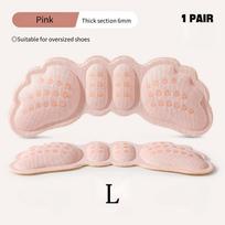 Children's Heel Pads Inserts Shoe Backs for Sneakers Heel Stickers Shoe Size Reducer Foot Care Heel Protectors for Womens Shoes beige