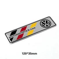 3D Metalinis Aliuminio Ženklelis Automobilio Kėbulo Dekoravimo Lipdukas VW GTI Polo Golf Passat Tiguan Arteon Touareg Taigo Caddy Jetta Beetle