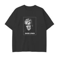 David Lynch - Tshirt 250 GSM unisex Tee 150 gray