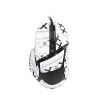 Pelės lipdukas skirtas Razer Basilisk V2/V3 Viper Ultimate Viper Mini Deathadder V2 Viper Mouse neslystantis lipdukas A20-Fully wrapped white