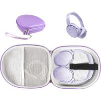 Case for Bose QuietComfort Wireless Noise Cancelling Headphones, QuietComfort Ultra Wireless Noise Cancelling Headphones, QuietComfort 45, 35, 35 II. violetinė