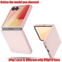 Skysto silikono dėklas, skirtas Samsung Z Flip 8, plonas, itin plonas, odos pojūtis, vyrams, moterims, dangtelis, skirtas Samsung Galaxy Z Flip 8 7 FE 6 5 4 3 2 Galaxy Z Flip 8