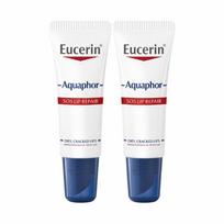 Eucerin Aquaphor SOS Lip Repair 10ml 2 pcs white