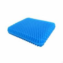 Honeycomb Gel Seat Cushion Highly Elastic Cooling Pad Flexible Pressure Relief for blue