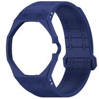 Modifikavimo rinkinys Magnetinis dirželis Pakeičiamas dirželis Swatch X AP Royal POP Kišeninio laikrodžio Aksesuarams Dark blue-3 blue