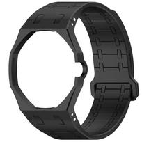 Modifikavimo rinkinys Magnetinis dirželis Pakeičiamas dirželis Swatch X AP Royal POP Kišeninio laikrodžio Aksesuarams Black-3 gray