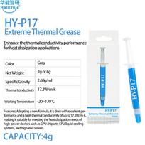 Original Halnziye HY-P17 Premium Performance Thermal Paste for All Processors CPU/GPU  High Thermal Conductivity 2g/4g HY-P17  4G